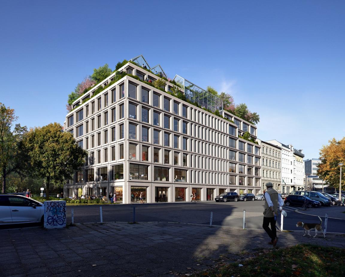 Neue Jakobstraße 67 Wettbewerb gewonnen Für das Bauvorhaben